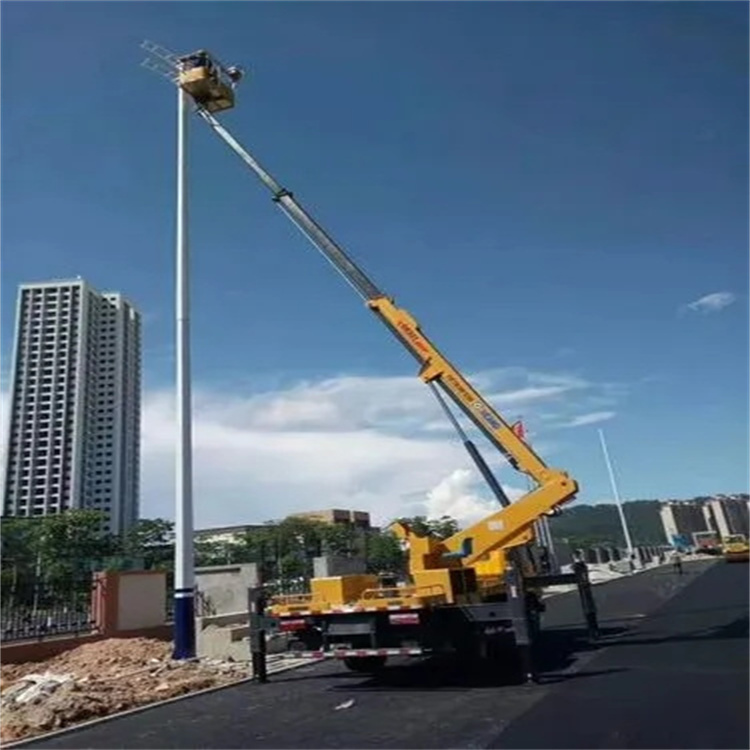 岳口镇维修路灯的曲臂升降车出租